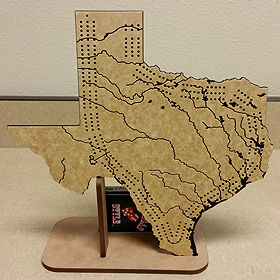 Texas Cribbage Board